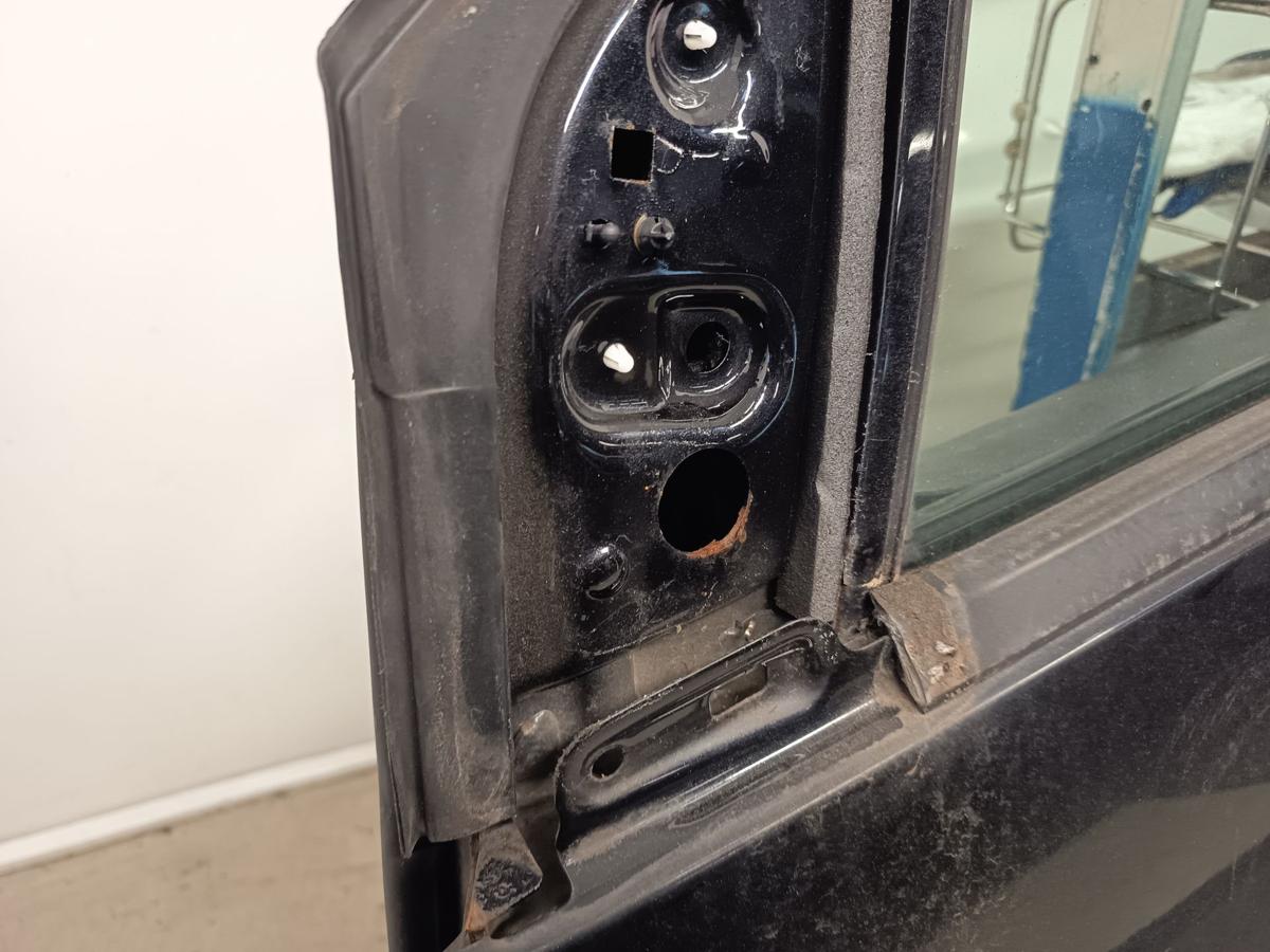 Ford Fiesta VI 3t&uuml;rer original T&uuml;r vorn links Fahrer Pantherschwarz Bj 2006