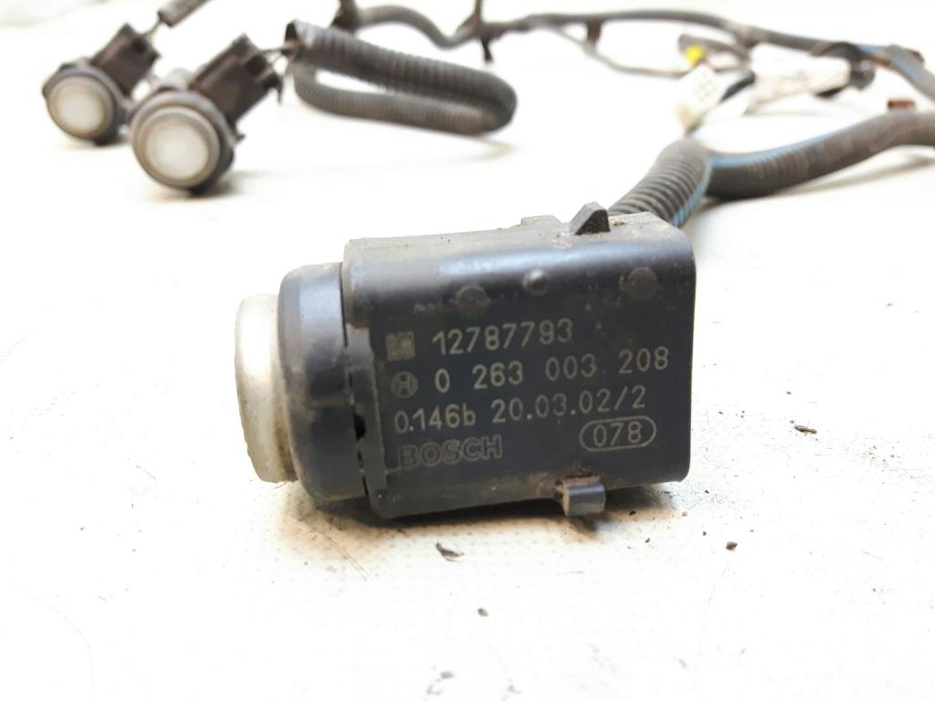 Opel Vectra C BJ2003 Satz PDC Sensoren hinten mit Kabel 12787793 Z147