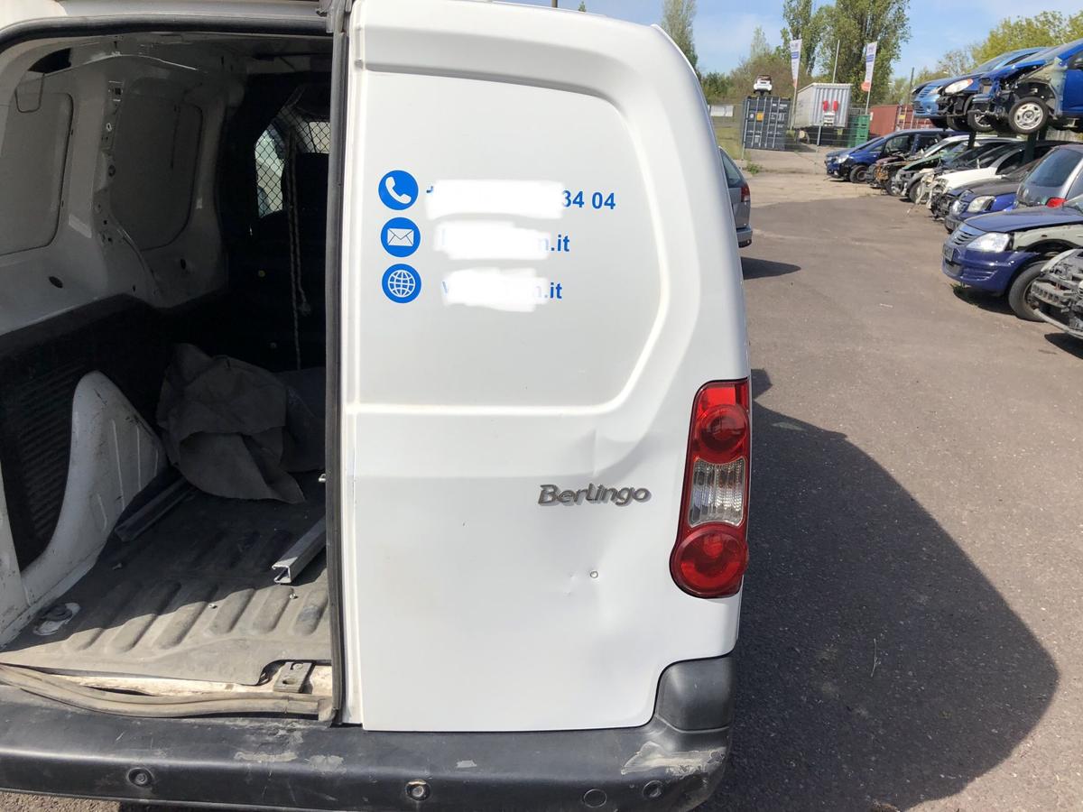 Citroen Berlingo B9 Kasten Heckt&uuml;r Fl&uuml;gelt&uuml;r rechts Heckfl&uuml;gelt&uuml;r SCHADEN