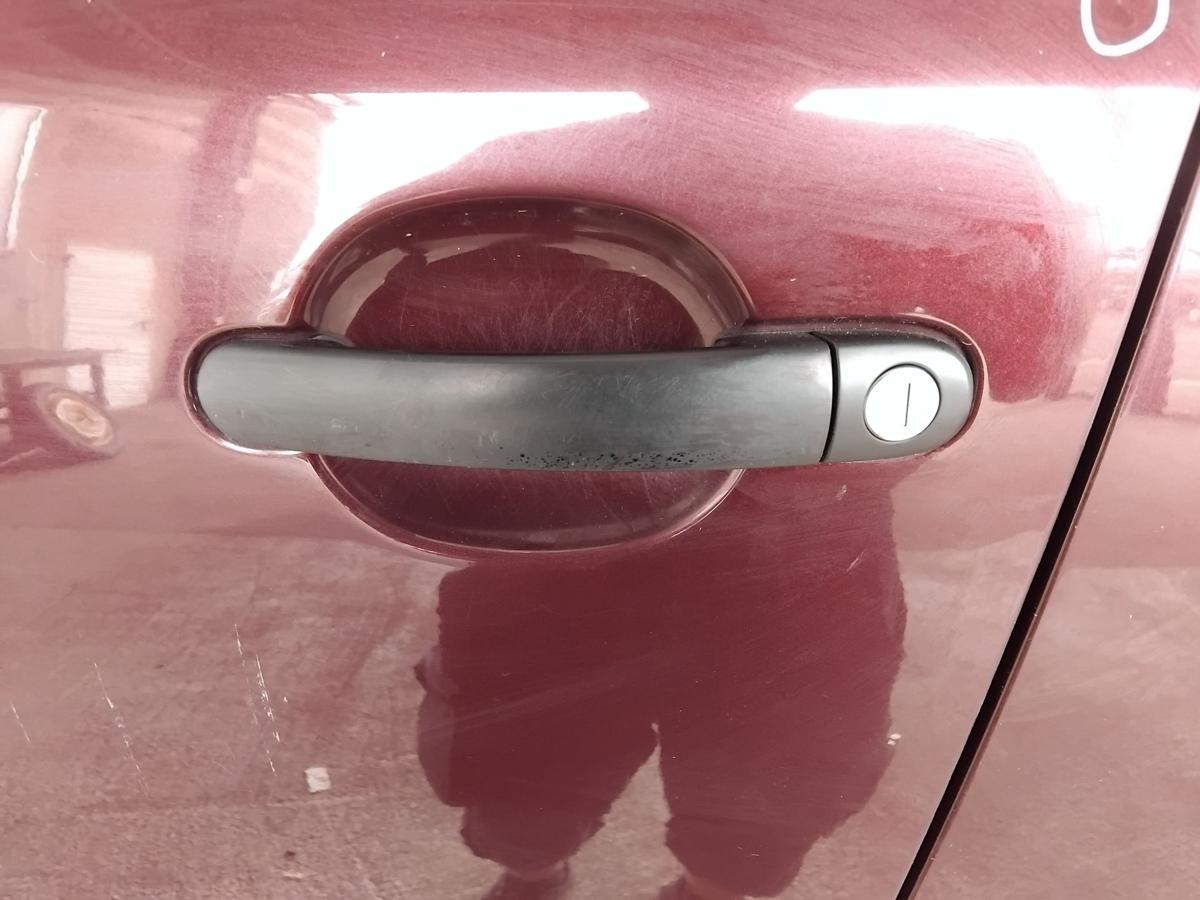 Skoda Fabia 2 5J T&uuml;r vorn links Fahrert&uuml;r LF3X Rosso Brunello BJ2013