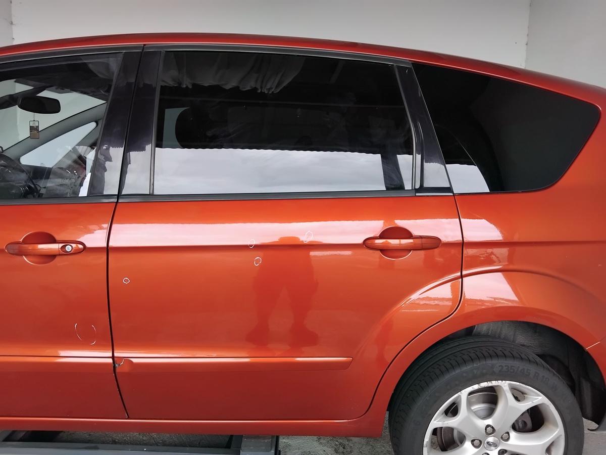 Ford S-Max 1 WA6 T&uuml;r hinten links tangorotmetallic BJ2008
