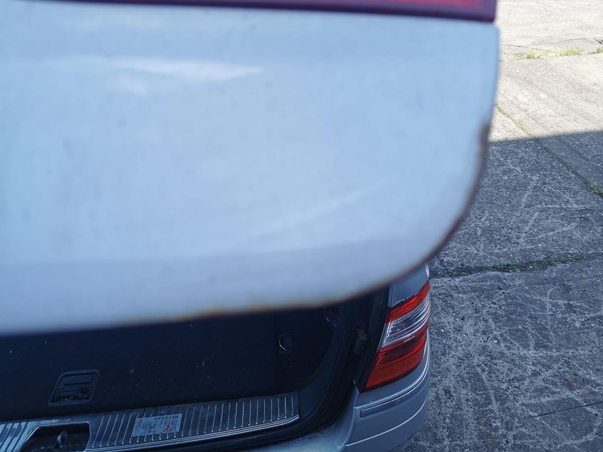 Mercedes E Klasse S211 Heckklappe Kofferklappe mit Scheibe Roh 744 Brillantsilber