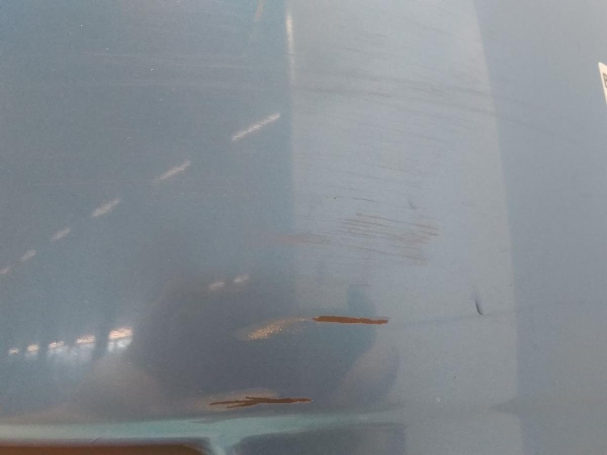 Skoda Roomster 5J original Sto&szlig;stange Stossf&auml;nger vorn besch&auml;digt BJ2009 LF5S Indigoblaumetallic