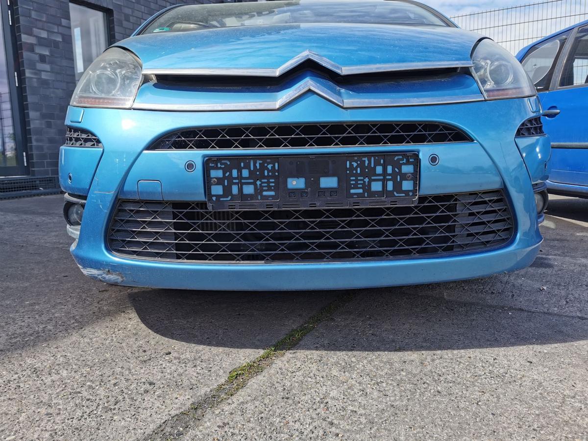 Citroen C4 Picasso U Stossstange Stossfänger Bumper vorn NSW PDC KNY Blau Tivoli