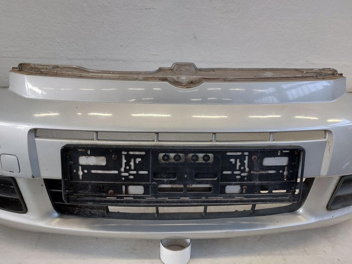 Fiat Panda 169 Stossf&auml;nger Stossstange Bumper vorn 647 Grigio Steel Metallic