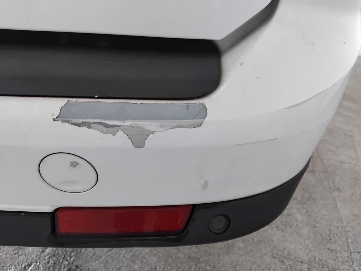 Opel Vectra C Kombi orig Sto&szlig;stange Stossf&auml;nger hinten PDC Facelift BJ2007 Z474 Casablancawei&szlig;