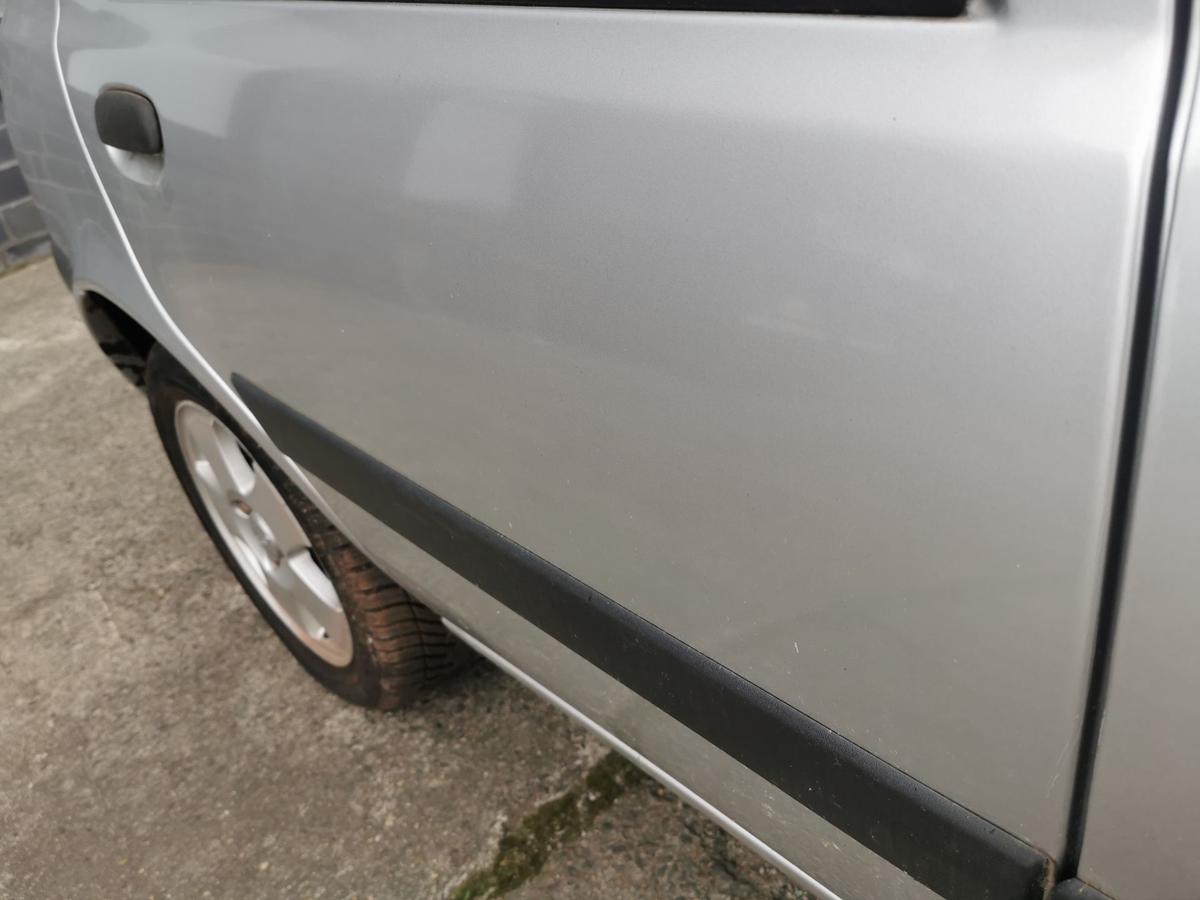 Ford Fiesta JBS Tür Autotür Rohbautür hinten rechts Polar Silber metallic ab99
