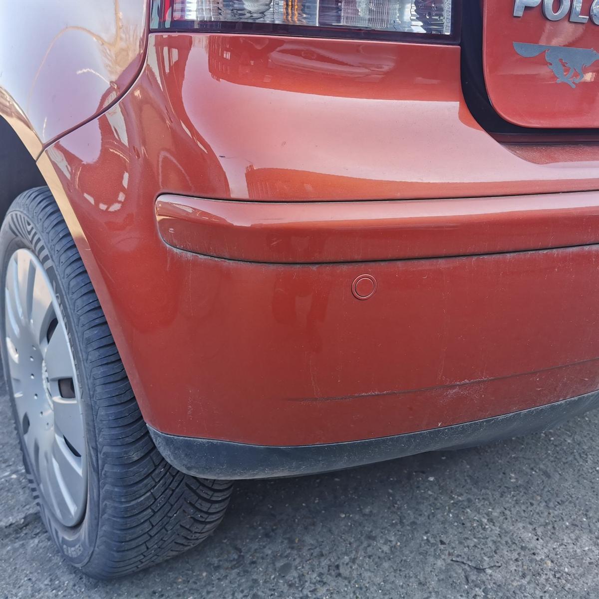 VW Polo 9N3 Stossstange Stossfänger Bumper hinten PDC LA2W Copper Orange BILDER