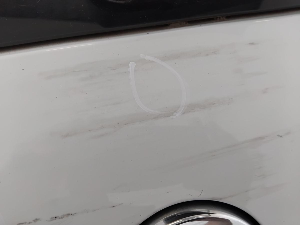VW Golf 7 Facelift Heckklappe LC9A pure white mit Heckscheibe Flie&szlig;heck BJ2019