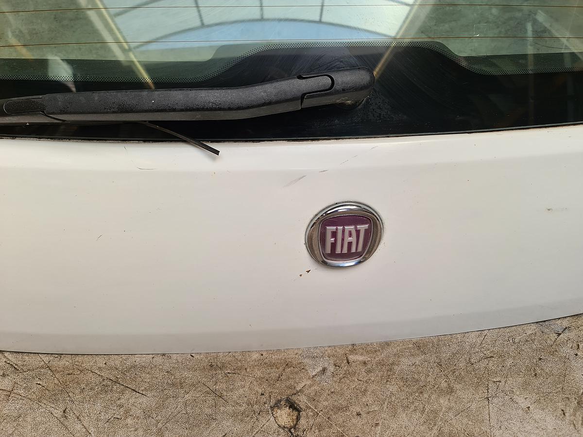 Fiat Punto Heckklappe Hecktür Kofferraumklappe 249 Bianco Banchisa 3-Türer BJ06-09