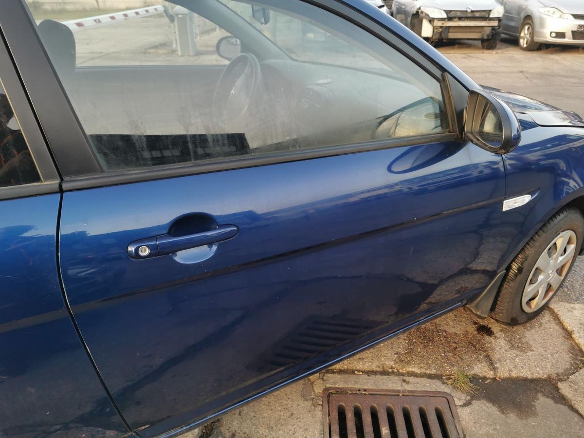 Hyundai Accent MC Beifahrert&uuml;r T&uuml;r Autot&uuml;r Rohbau vorn rechts 3E Blue Onyx 3trg