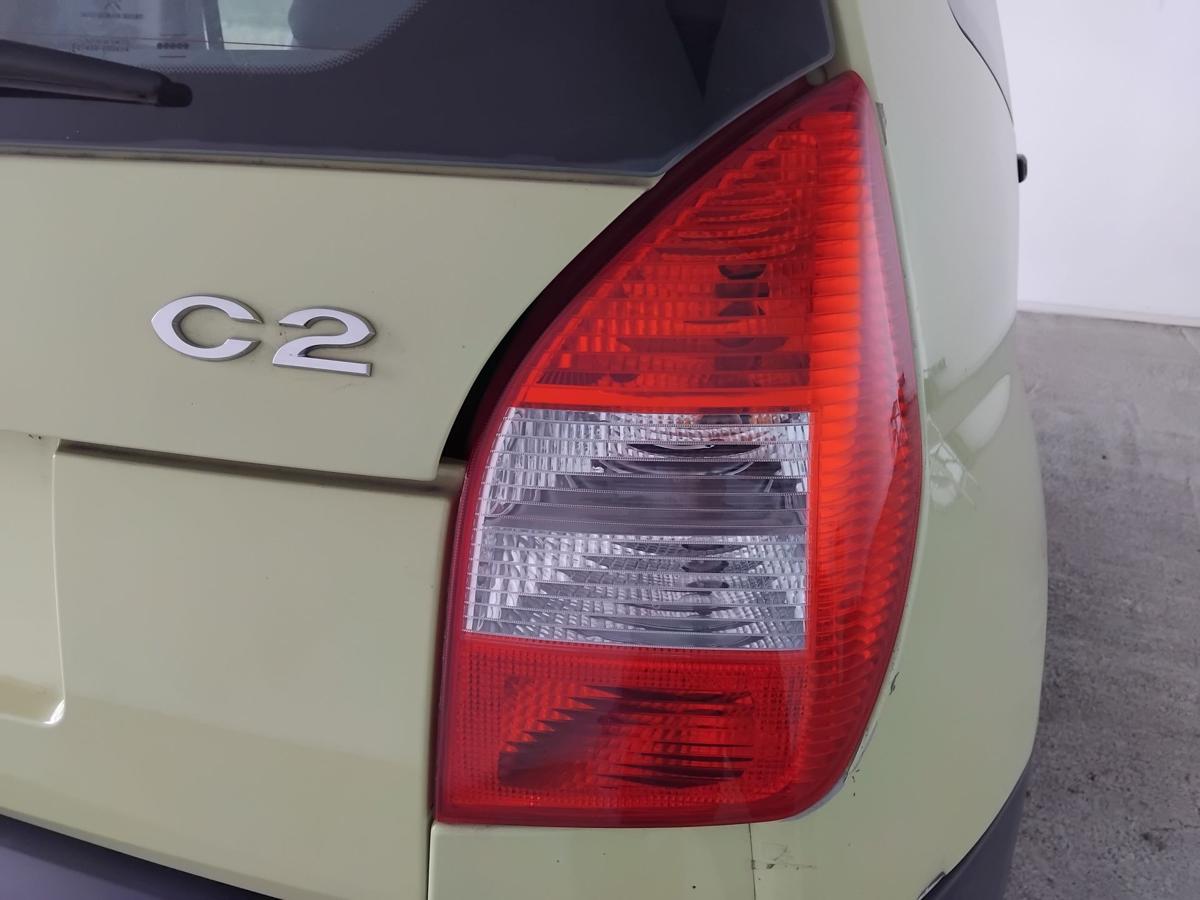 Citroen C2 orig R&uuml;ckleuchte Heckleuchte Schlussleuchte rechts Facelift BJ2007