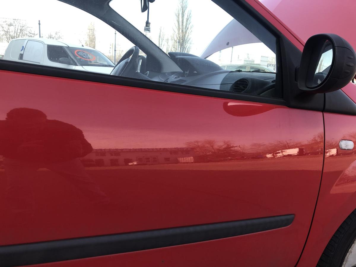 Renault Twingo 2 II T&uuml;r vorn rechts Beifahrert&uuml;r im Rohbau OV727 Spanischrot