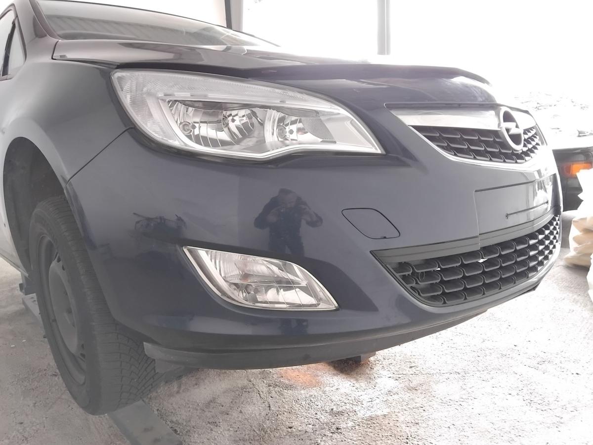 Opel Astra J Sports Tourer original Stoßfänger vorn BJ2011 Z22A ozeanblaumetallic