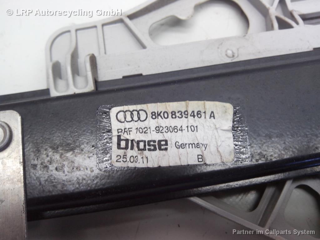 Audi A4 8K B8 Bj2011 original Fensterheber hinten links elektrisch 8K0839461A