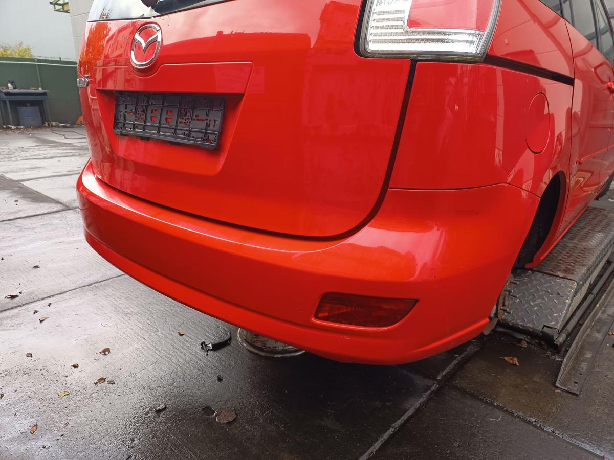 Mazda 5 CR orig Stoßstange hinten Stoßfänger rot ab Bj 2008