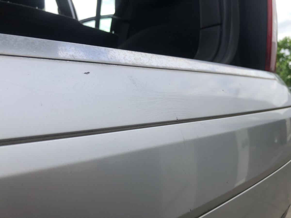 Audi A2 original Stoßstange Fänger hinte/Heck Y7W Lichtsilber Bj 2001