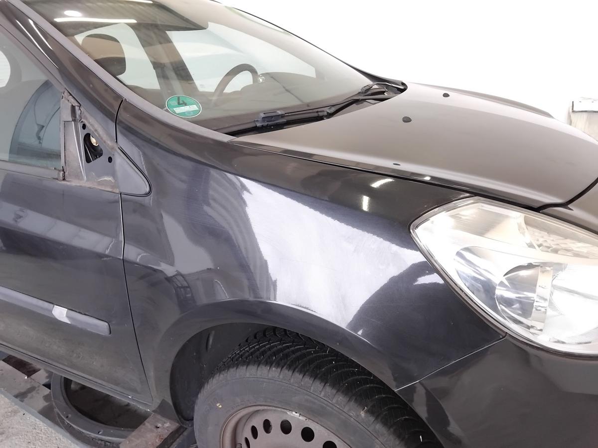 Renault Clio 3 orig Kotfl&uuml;gel rechts Index 185 schwarz NV676 Noir Nacre BJ2008