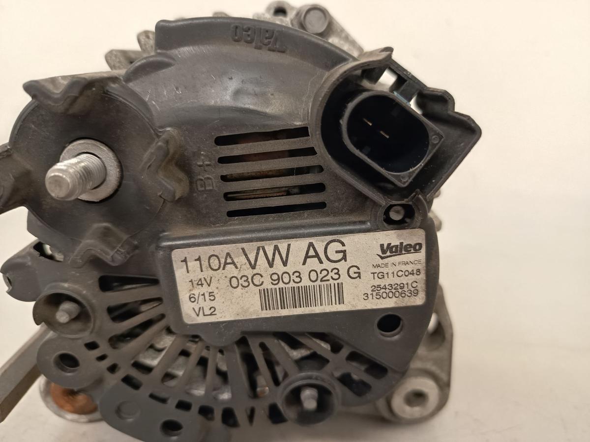 Skoda Rapid NH original Lichtmaschine Generator 1.4l 90kW Benzin 110A Bj 15