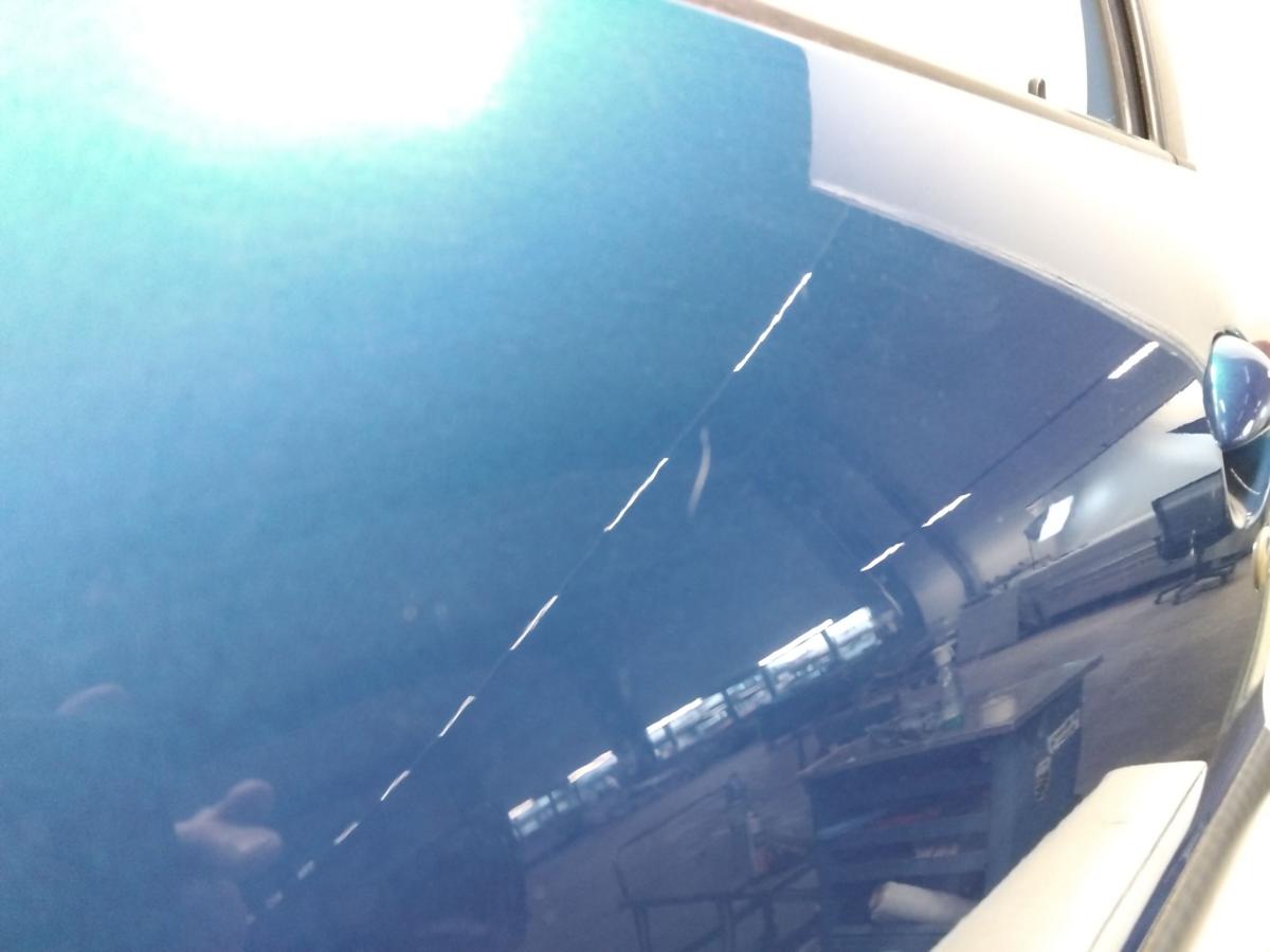 Peugeot 206 Kombi SW T&uuml;r vorn links Fahrert&uuml;r KMF bleu recife BJ2005