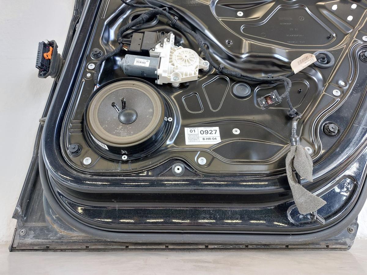 VW Passat 3C B6 T&uuml;r hinten rechts Variant Kombi Autot&uuml;r LC9X Deep Black Perl