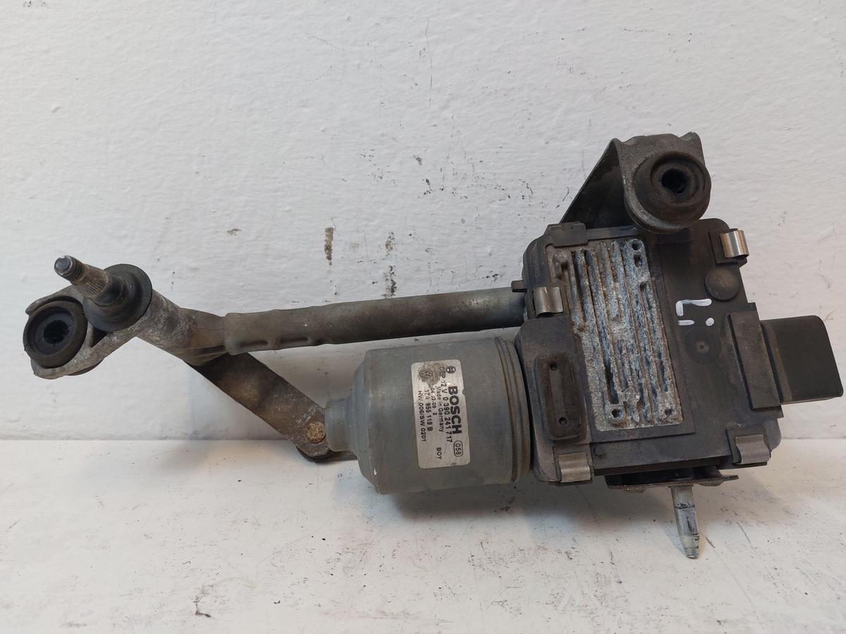 VW Touran 1T 1T1 Wischermotor Wischergest&auml;nge vorn links OEM Bosch