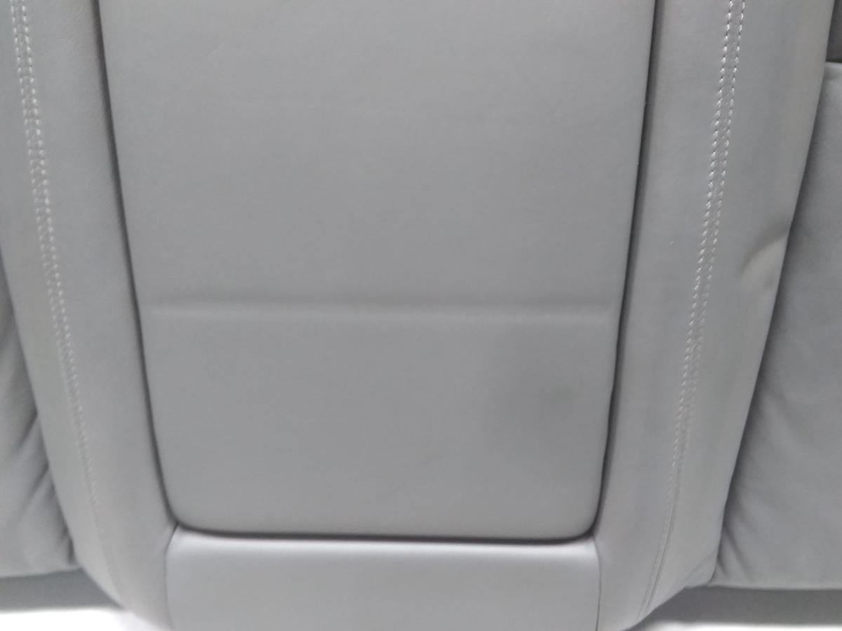 Mercedes S-Klasse W221 R&uuml;cksitz Nappaleder Semianilin grau Bj.2006
