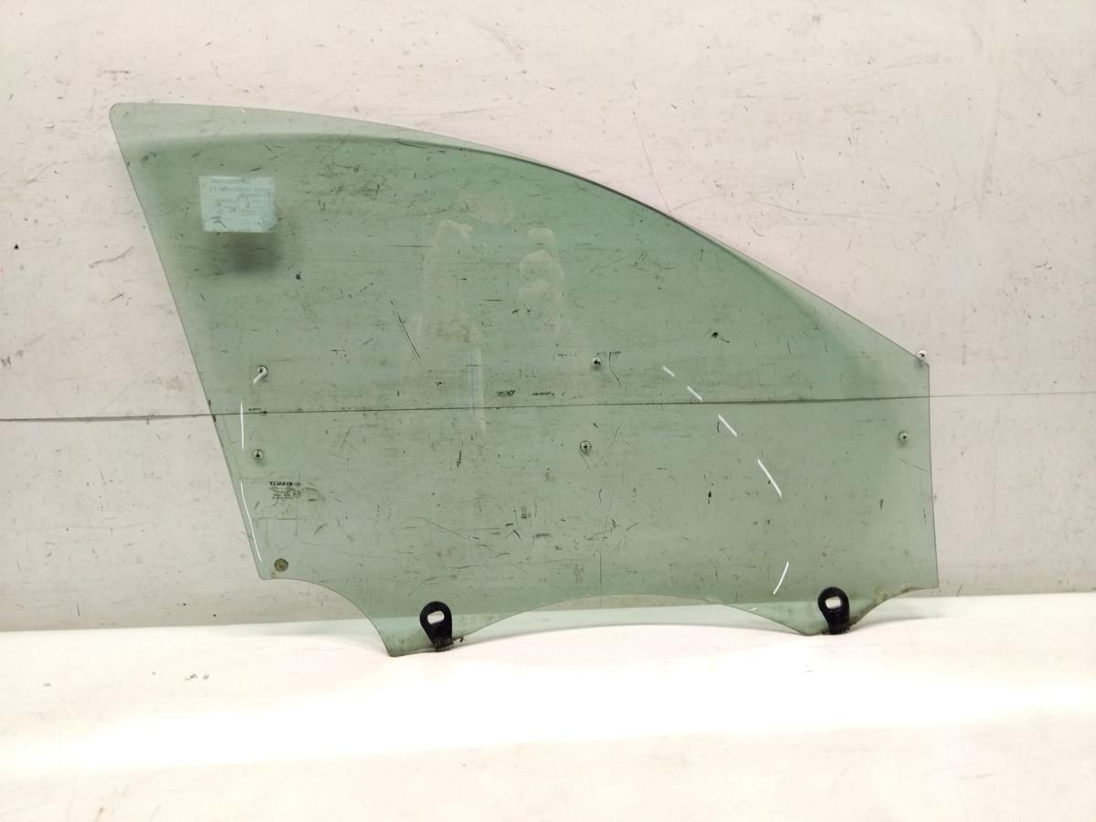 Renault Clio 3 original T&uuml;rscheibe vorn links 5-t&uuml;rig gr&uuml;ncolor BJ2008