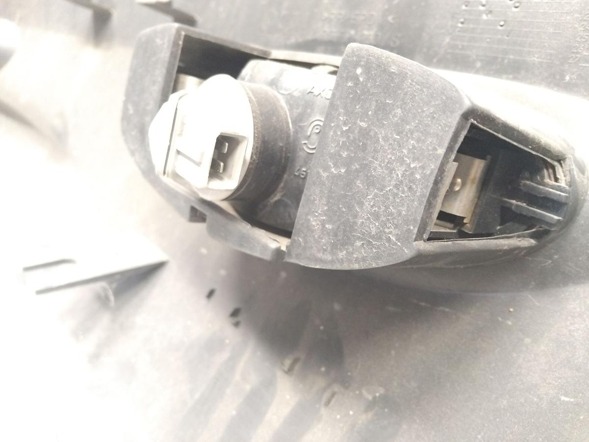 Peugeot 206 original Sto&szlig;stange Sto&szlig;f&auml;nger hinten thoriumgraumetallic KTH BJ2008