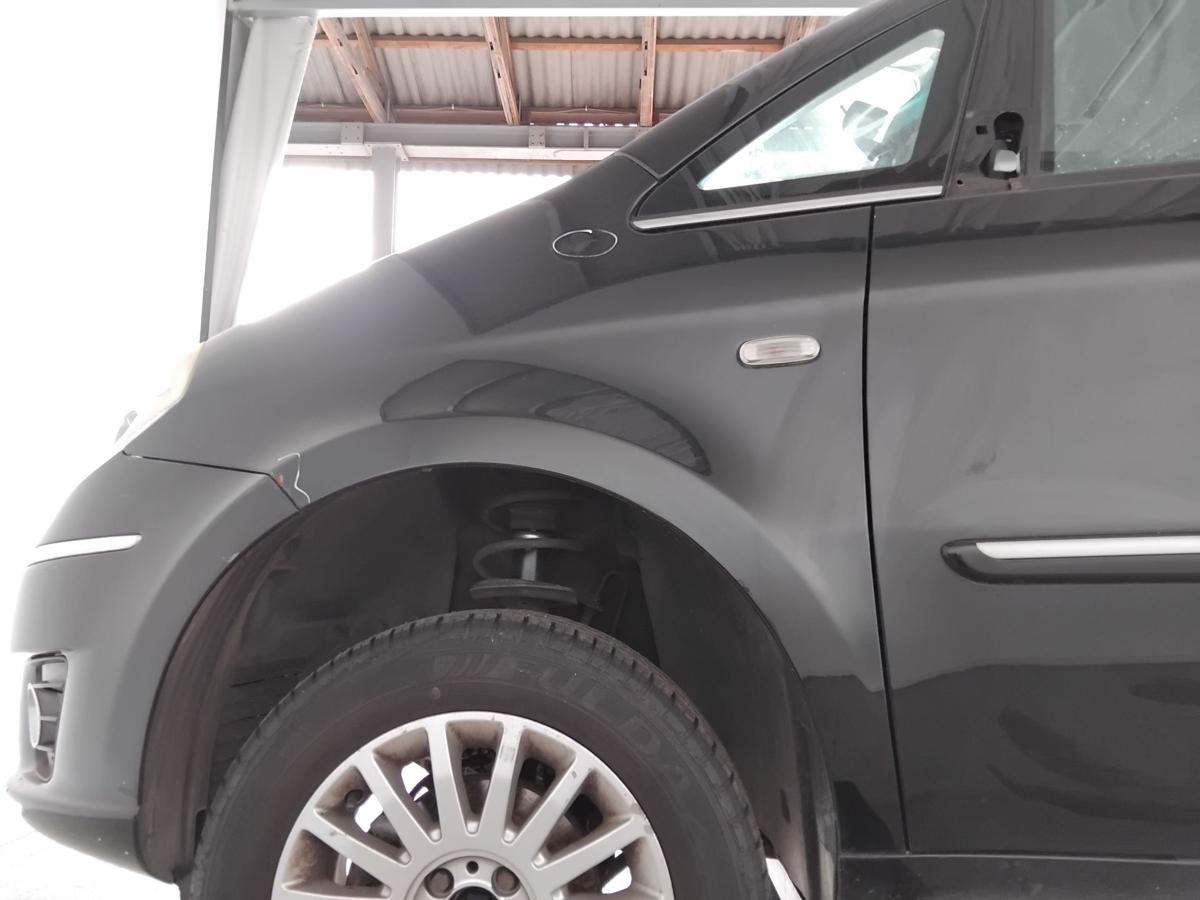 Lancia Musa Facelift original Kotflügel vorn links BJ2009 schwarzmetallic 601 nero masaccio
