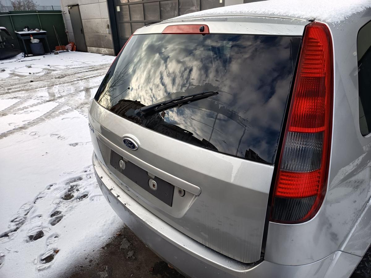 Ford Fiesta VI 5t&uuml;rer original Heckklappe mit Scheibe Polarsilber Bj 2005