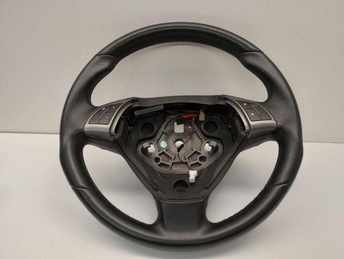 Fiat Bravo II 198 orig Lenkrad Multifunktion Sport Leder schwarz Bj 2008