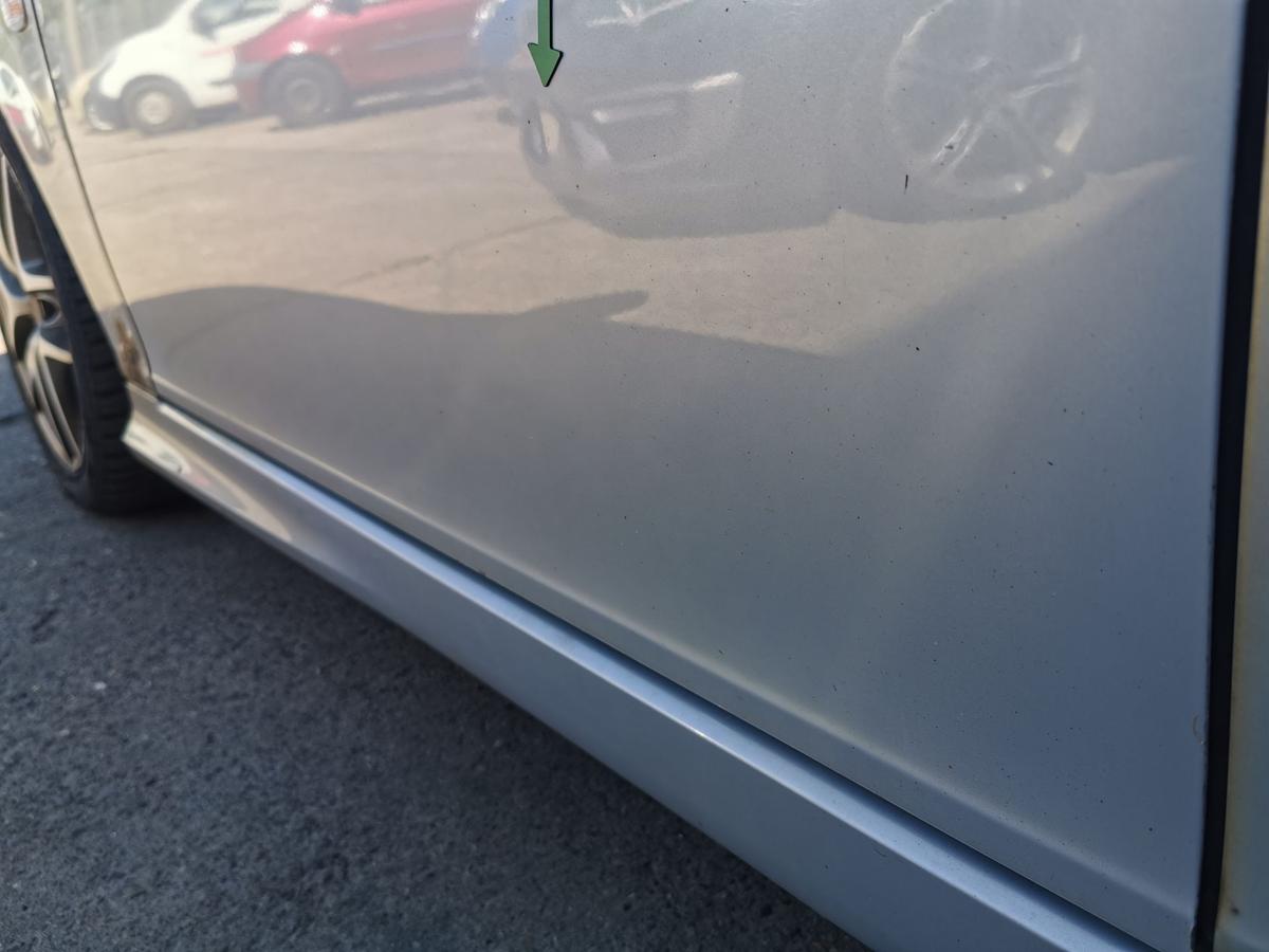 Saab 9-3 YS3 Kombi Fahrertür Tür Autotür vorn links 309 Kristallsilber Rohbautür