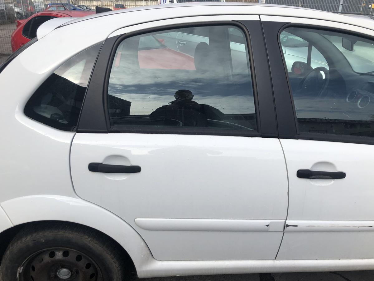 Citroen C3 Typ F T&uuml;r hinten rechts Fondt&uuml;r im Rohbau EWP Polar Wei&szlig;