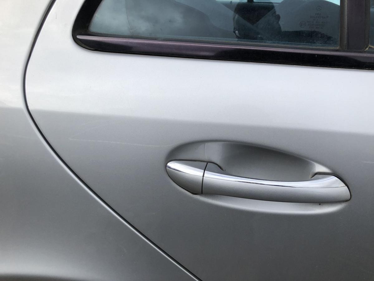 Mercedes E Klasse W211 Limo T&uuml;r hinten rechts Fondt&uuml;r Rohbau 744 Brillantsilber