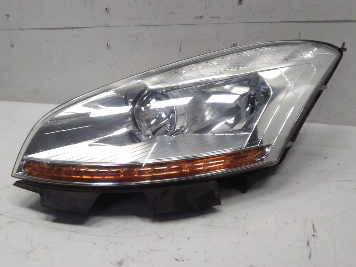 Citroen C4 Grand Picasso 1 original Scheinwerfer links Halogen mit LWR BJ2010 Citroen C4 Grand Picasso 1 original Scheinwerfer links Halogen mit LWR BJ2010