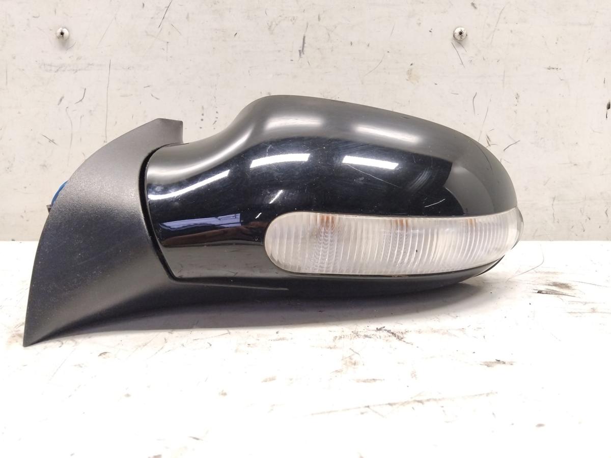 Mercedes A-Klasse W168 original Au&szlig;enspiegel links mit Blinker BJ2003 696 Nachtschwarz