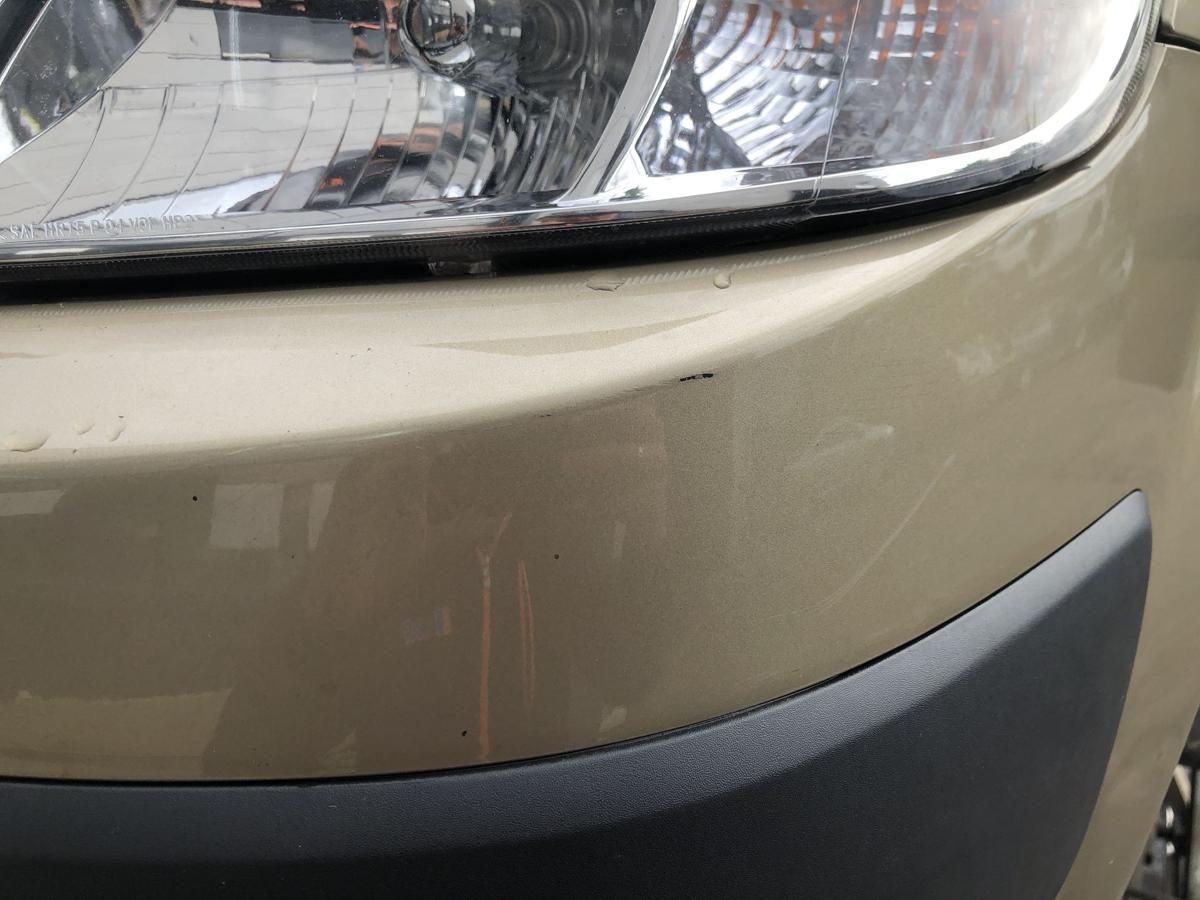 Kia Rio JB original Stoßstange Fänger vorn/Front J4 Cashmere beige Bj 2009