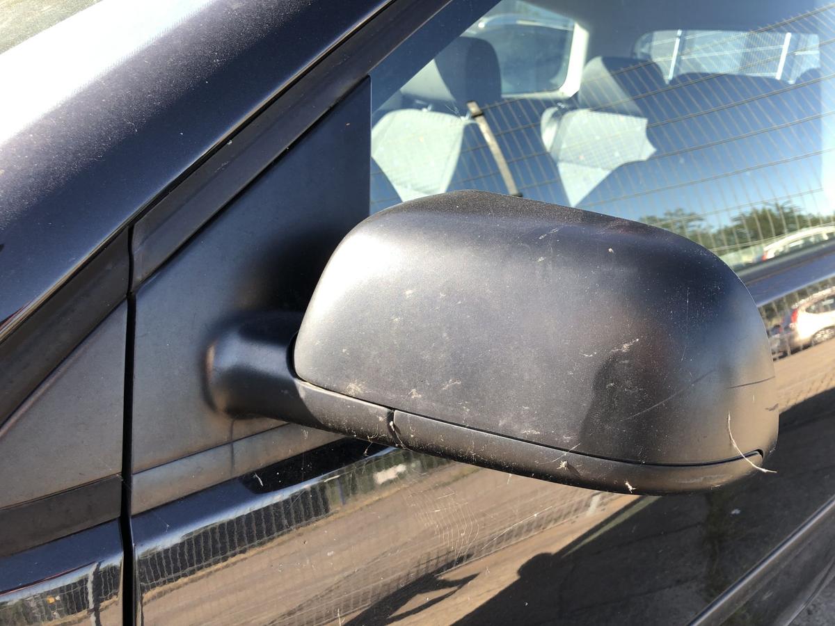VW Polo 9N 9N1 Außenspiegel links Spiegel manuell unlackiert Seitenspiegel