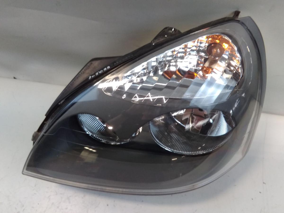 Renault Clio 2 Scheinwerfer links Depo grauer Hintergrund Facelift Halogen BJ04