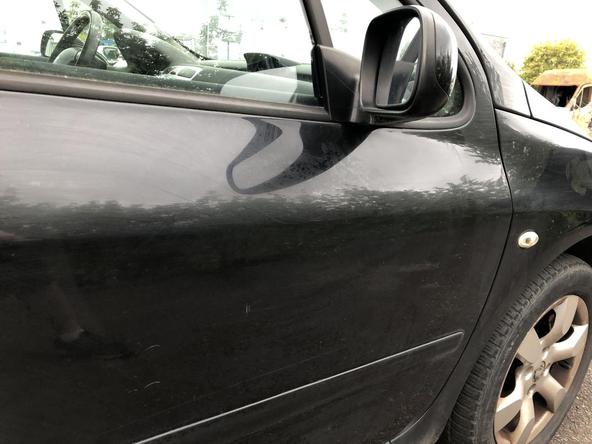 Peugeot 307 SW 3E 3H T&uuml;r vorn rechts Beifahrert&uuml;r Rohbau Rost Falz EXL schwarz