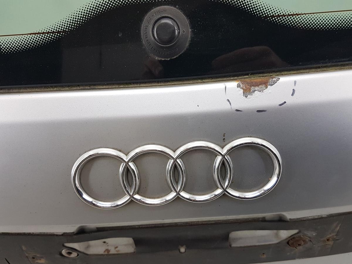 Audi A4 B5 Heckklappe Heckdeckel in LY7M Alusilber Bj1996 Kombi Avant bis1999