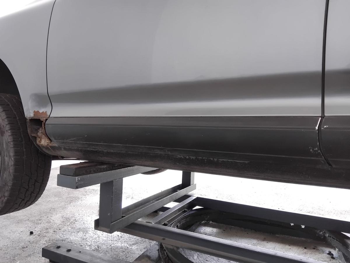 Porsche Cayenne 9PA Turbo Tür vorn links Fahrertür Rohbau LD7Z Titanium BJ2003