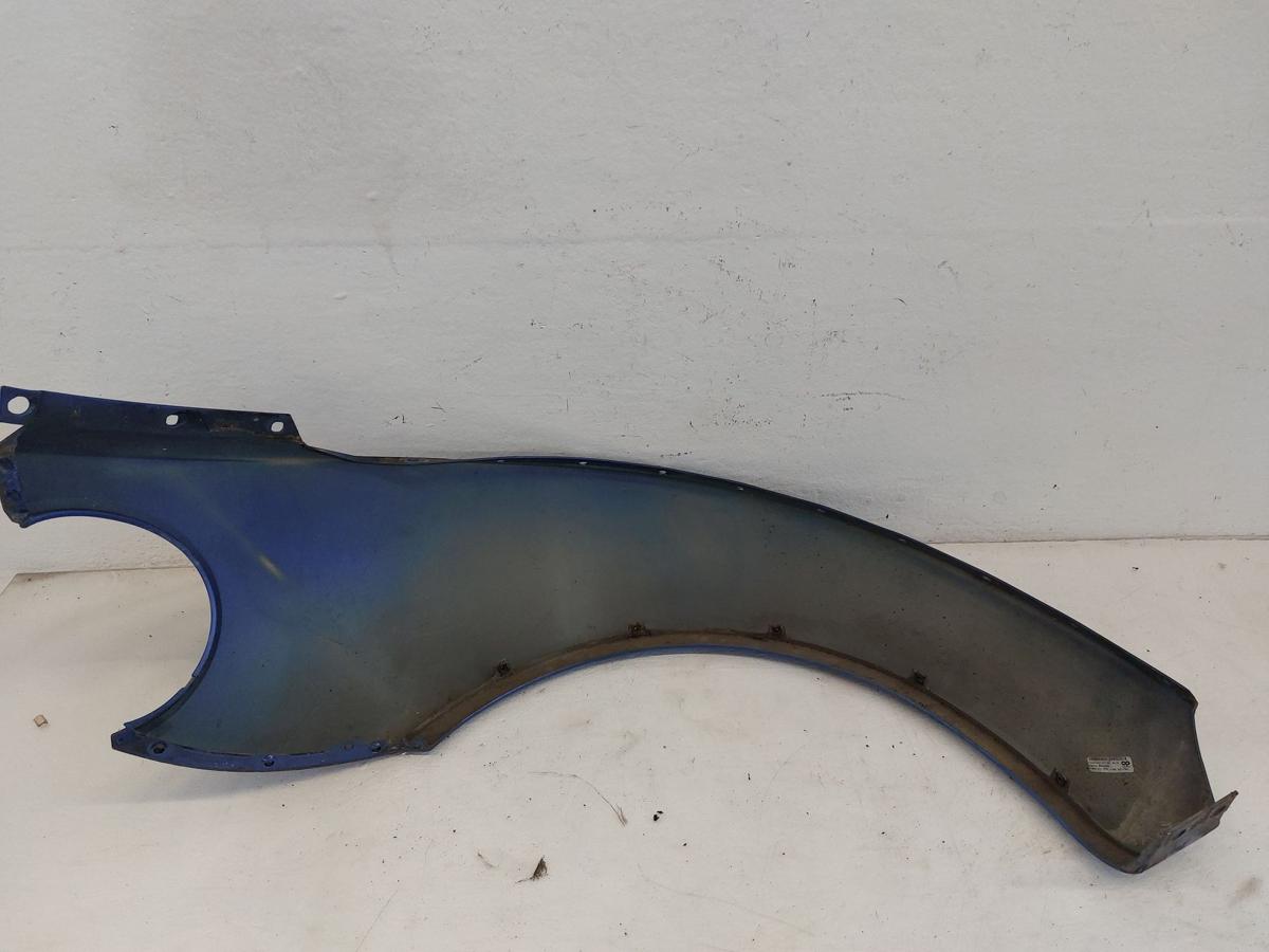 VW New Beetle 9C Kotflügel hinten links Radlauf Radabdeckung LW5Y Tecnoblau Perl