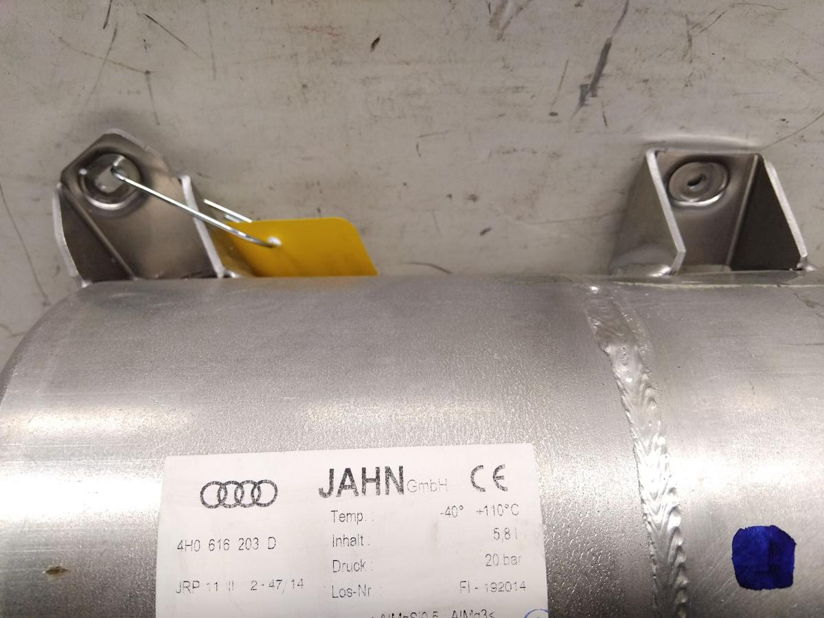 Audi A8 D4 4H orig Druckspeicher Luftkessel f&uuml;r Luftfahrwerk 4H0616203D BJ2015
