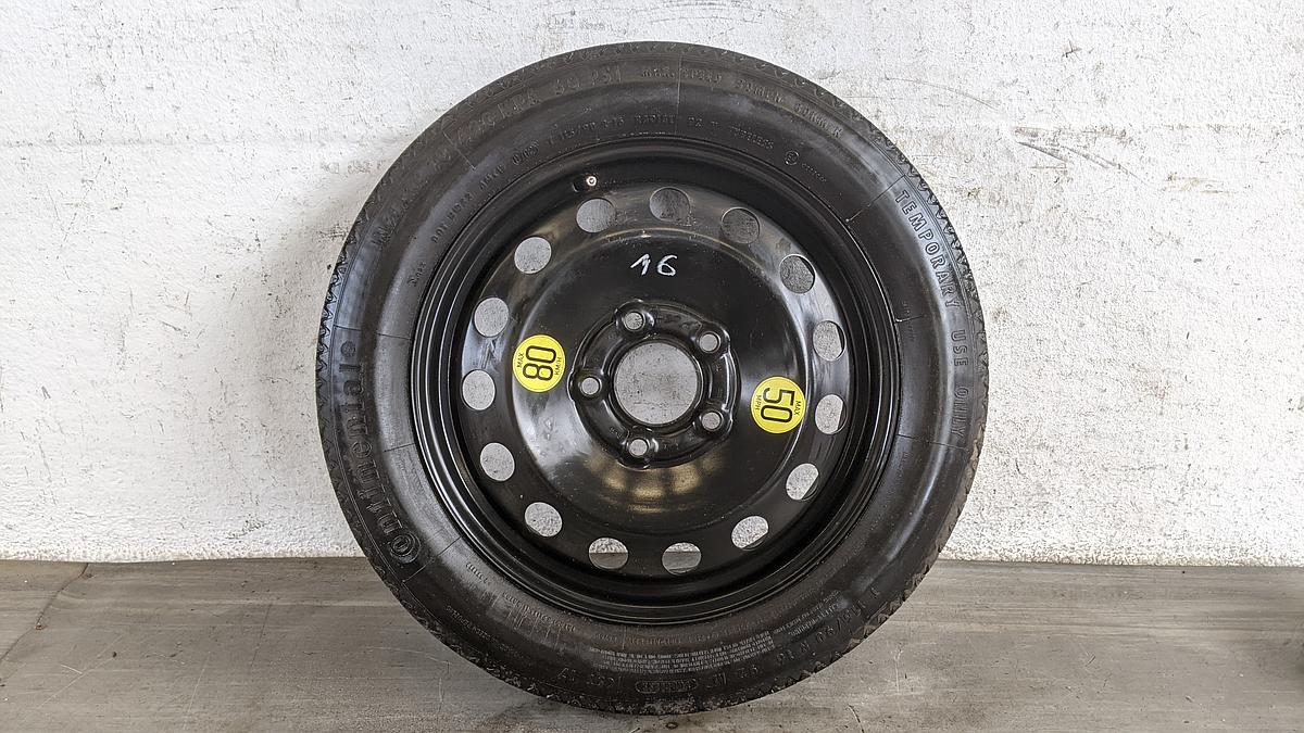 BMW 3er E46 Notrad Reserverad Rad T115/90R16 92M 6750006