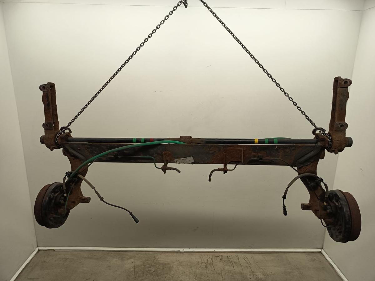 Renault Megane I original Hinterachse Tr&auml;ger 4 Loch trommelgebremst ABS Bj 2000