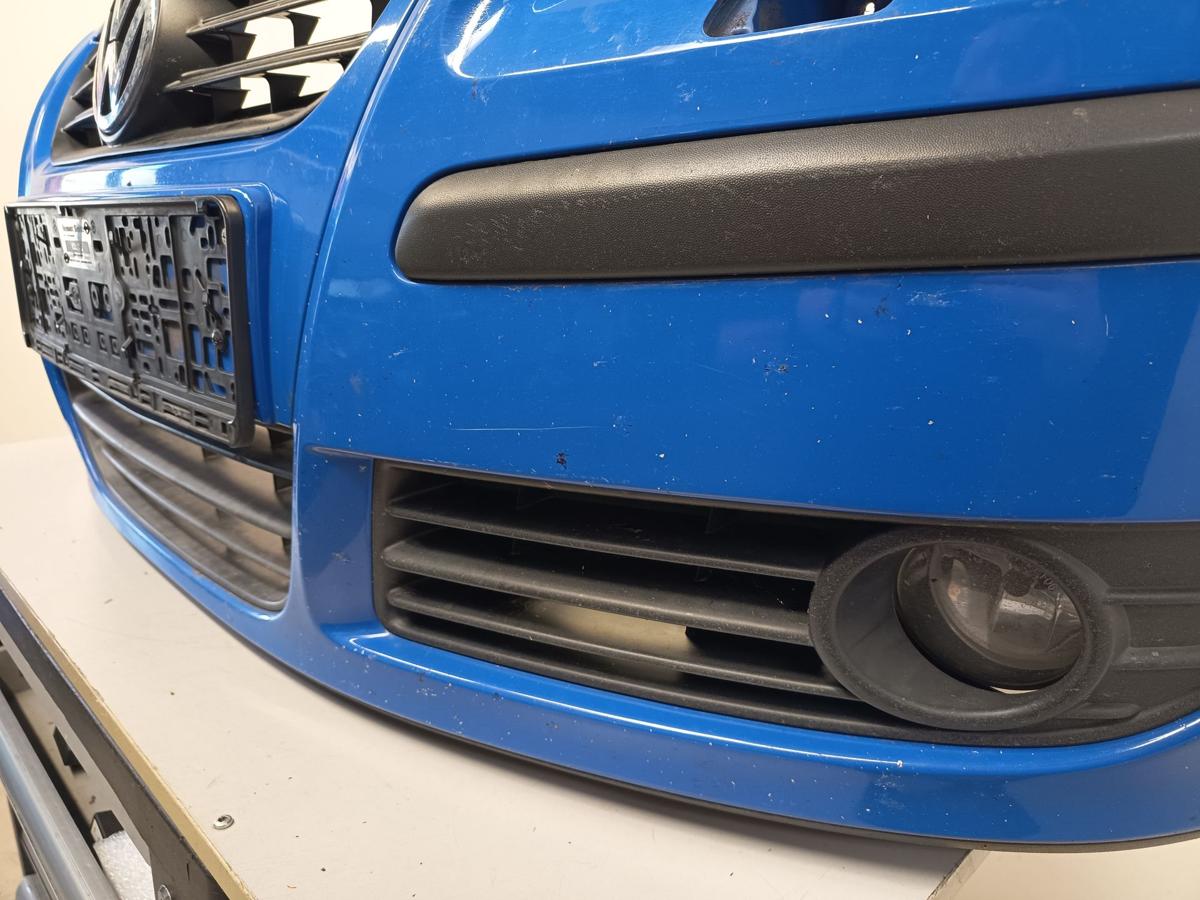VW Polo 9N3 original Sto&szlig;stange vorne LA5F Summer Blue Baujahr 2007