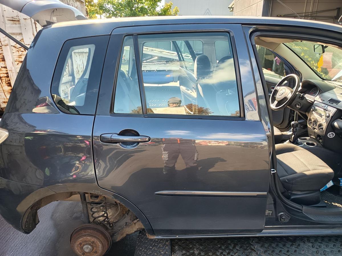 Mazda 2 DY original Tür hinten rechts Fond 33T Seegrau Bj 2006