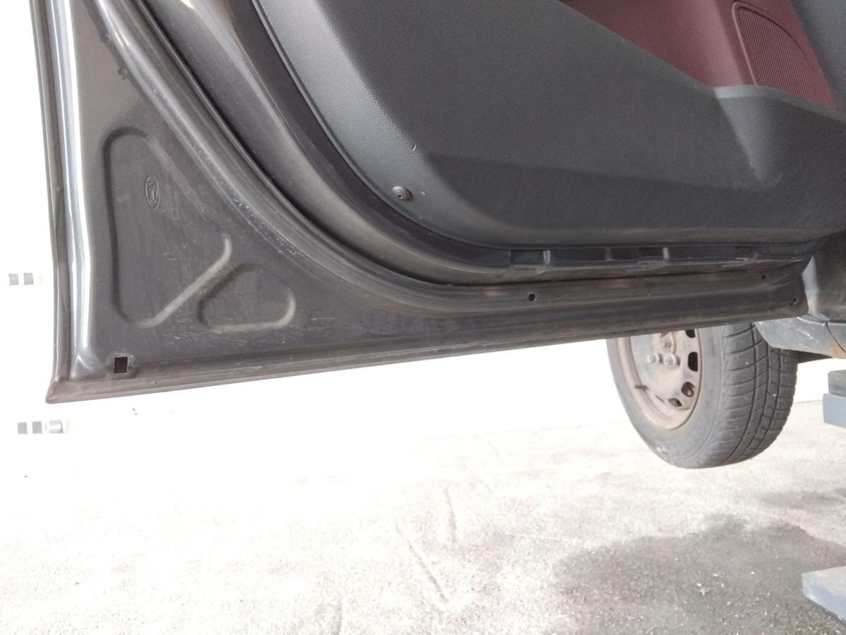 Ford Fiesta JA8 Tür vorn links Fahrertür 5-Türer Royalgraumetallic BJ2009